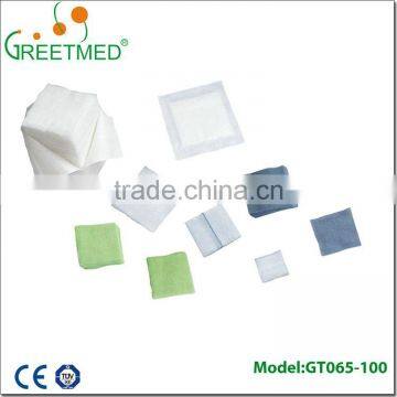 Disposable medical gauze swab