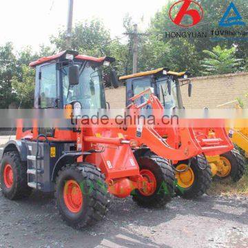 ZL16F Mini Front Wheel Loader with CE Agricultural Machine for sale