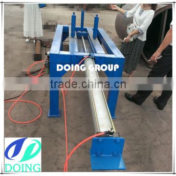 High efficiency tire doubling / unpacking machine used for tire pyrolysis machine