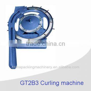 GT2B3 Tin Can Lid Making Equipment Tin Can Curling Machine