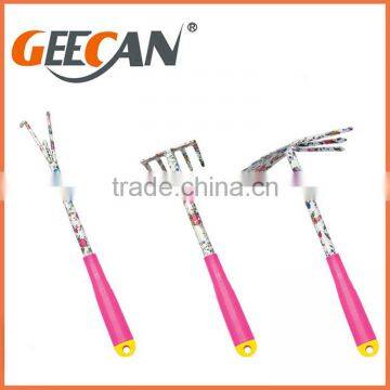 High Quality Various Mini Garden Tool Wholesale Set With Froral Printing