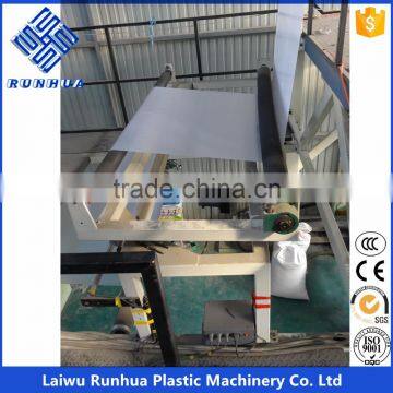 3 Layer Coextrusion LDPE LLDPE Film Blowing Machine photo-4