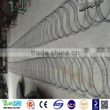 factory direct sale galvanized razor barbed wire