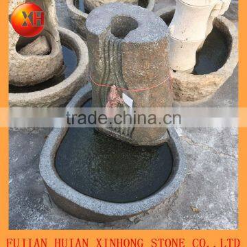 Dancing Stone Water Fountain With Fish photo-3