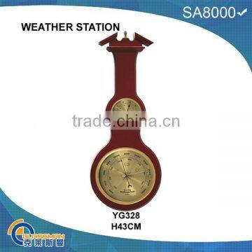 YG328 wood base weather station