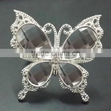 2015 autumn new metal alloy butterfly napkin ring