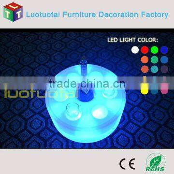 2015 New Design Wine Glass Holder Tray Bar Serving Tray Led Bar Tray LTT-WB08D