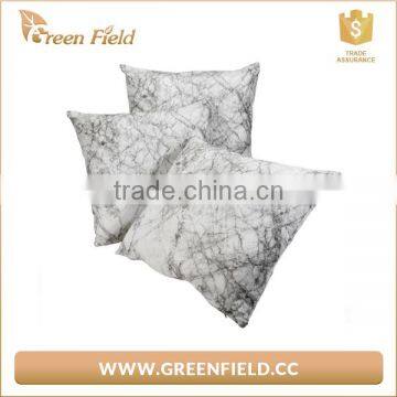 Home Decoration White Marble Pillow Cover photo-5