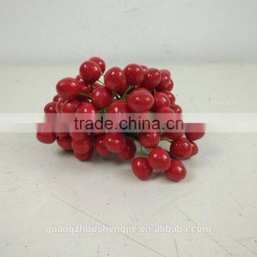 Fake Cherries Fake Grapes Fake Clausena Lansium Artificial Decorative Fruits photo-2