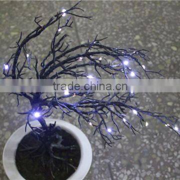 Factory New Product Self Design Wire Line Inside Potted Plant Led Lighting Tree photo-6