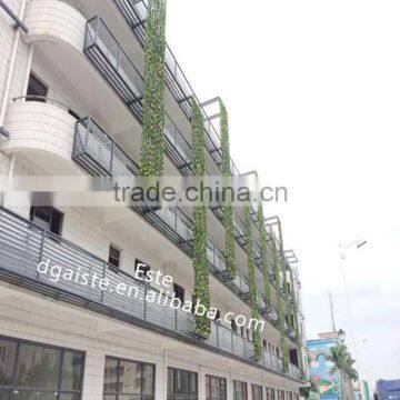 Artificial Green Wall Fake Grass for Indoor Decoration Plastic Plant Fire Residence photo-6