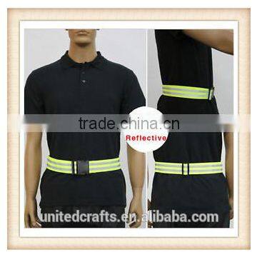 Elastic Reflective Vest Belt Waistband Girdle Safety Clothing for Night Outdoor photo-3