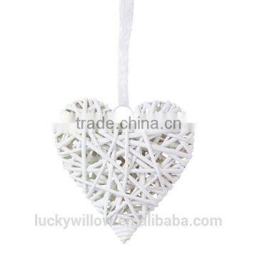 Christmas Wicker Hearts Hanging Gift Pendants photo-4