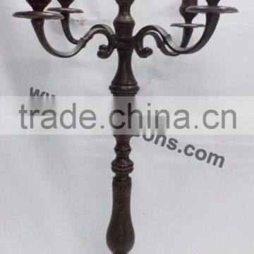 Decorative Floor Black Candelabras for Weddings & Wedding Floor Candelabra photo-3