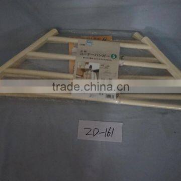 Best supplier for handmade wooden corner hanger for selling