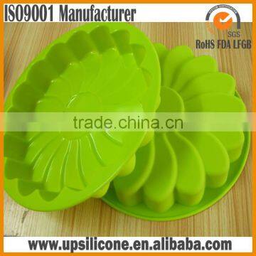 Flower shape silicone cake molds sunflower mold and other shapes