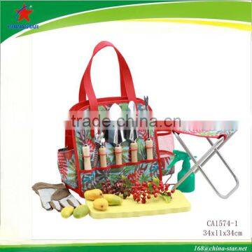 600D oxford garden bag with tools