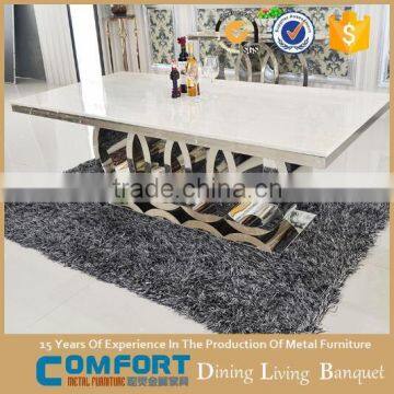 A8081 Home Furniture Marble Dinning Table and Chair Set