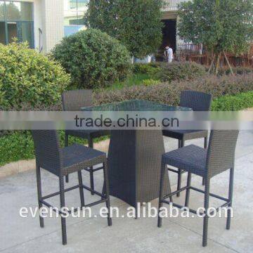 Outdoor Rattan Bistro Set