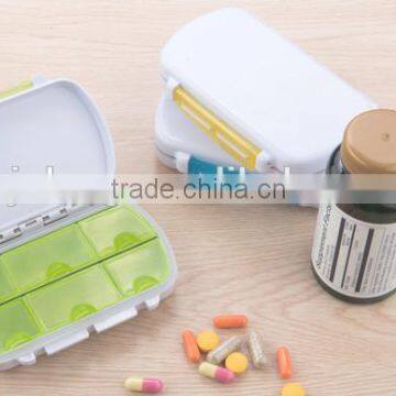 Plastic Mini Travelling Pill Box 6 Day