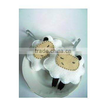 alibaba express hot sale high quality new products wholesale alibaba eco handmade felt cute hanging toy sheep made in china