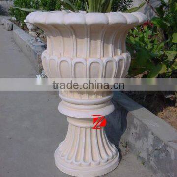 garden resin flower pot in stock