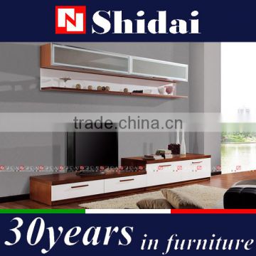 living room furniture lcd tv wall units / modern design led tv wall unit