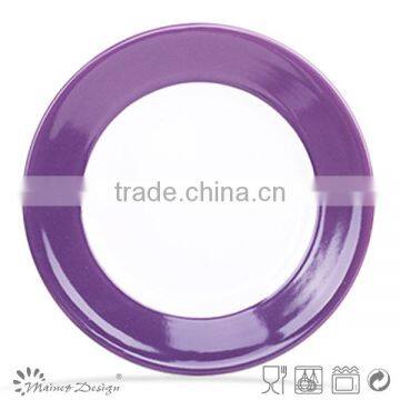 10.5" Dinner Plate Stoneware Color Glazed photo-4