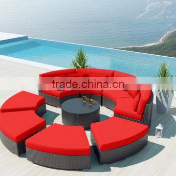 BISINI outdoor rattan sofa sets garden furniture outdoor (BF10-R109)