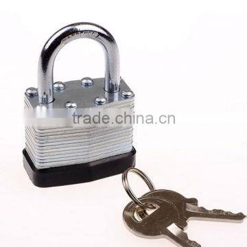 Galvanized surface laminated padlock, Stable quality