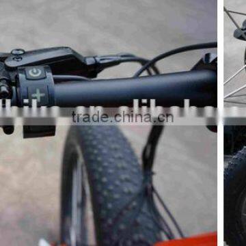 26 Inch 48V 500w Sand Snow Beach Cruiser Fat Tire Electric Bike photo-5