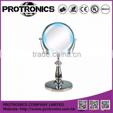 JM905 LED lighting mirror table mirror standing mirror double side magnifying