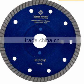 Super Thin Turbo Fine Diamond Cutting blade for tile,ceramics,marble