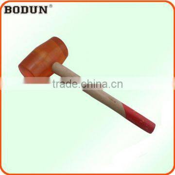 H3010 Transparent PVC rubber mallet hammer