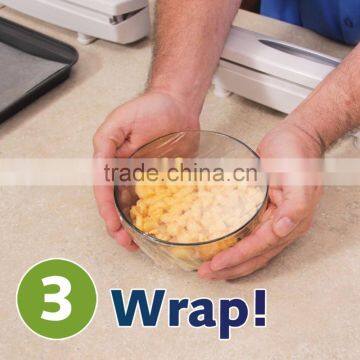 Smart Aluminum Foil Wax Paper Cutter Plastic Film Food Warp Dispensers photo-3