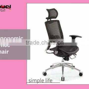 High quality black mesh high back office chair with headrest office chair