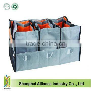 Wholesale Foldable Car Trunk Organizer/Foldable Car Trunk Organizer With 3 Totes