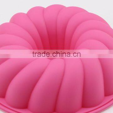12.5CM Flower Shape Silicone Cake Molds for Chocolate photo-2