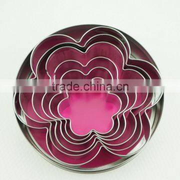 47095 6pcs Flowers Stainless Steel Cookie Cutter Set photo-2