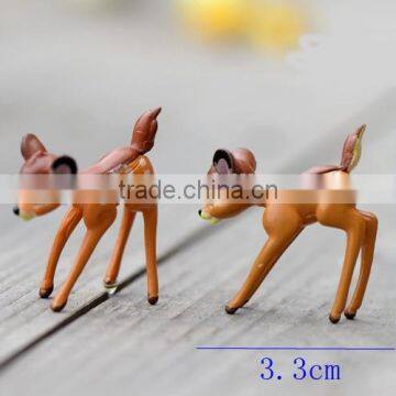Mini CUTE Fashional Resin Decoration, Mini Bambi Micro Landscape More Meat Landscape Gardening DIY Furnishing Articles photo-4