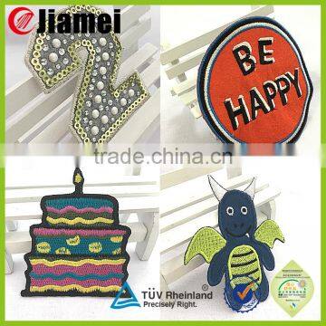 Hot Sale Custom Logo Baby Design Wholesale Bird Embroidered Patches photo-2