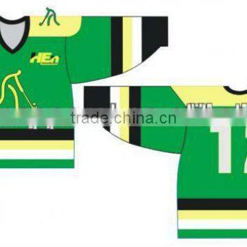 custom print ice hockey jersey OEM hokey wear quality sublimation ice hockey jersey