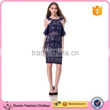 Guangzhou Domin fashion factory 2017 latest ladies sexy dress patterns