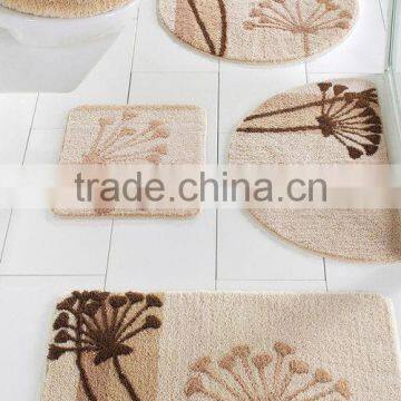 HAND TUFT BATHMAT POLYESTER BATHMAT RICH DESIGN BATHMAT (EV-L001-BM)