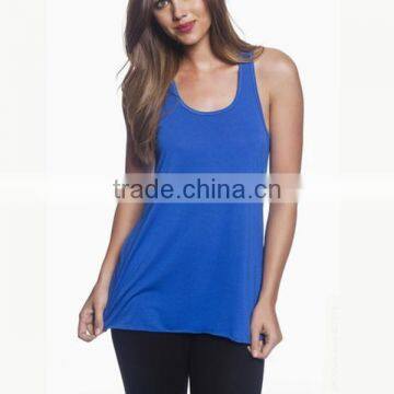 China factory ladies Jersey t back singlet