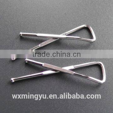 x-shaped shirt packing accessories,stainless steel clips,metal shirt clips