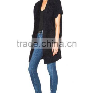 OEM Service High Quality Custom Women Fancy Sweater Vest photo-2