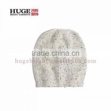 Fashionable Luxury Fashion Cashmere Simple Knit Hat Pattern photo-2