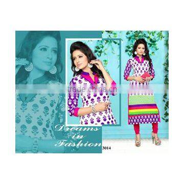 Ladies Cotton Printed Kurtis photo-6