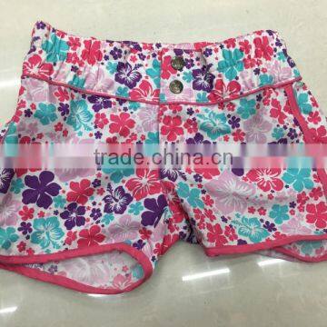 Stocklots Clothing Girl's Running Bermuda Printed Shorts photo-2